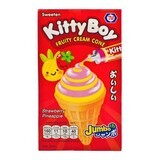 Kitty Boy Strawberry Pineapple Cream Cone 28g