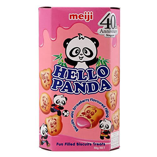 HELLO PANDA (STRAWBERRY) 50G