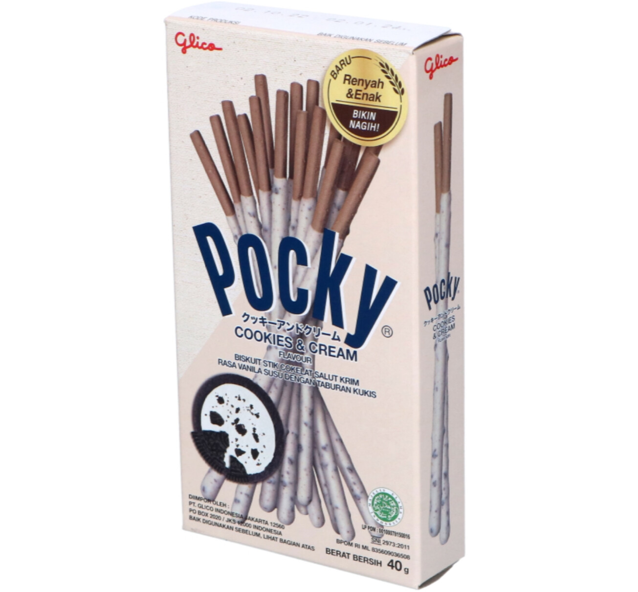 Pocky Cookies and Cream 40g