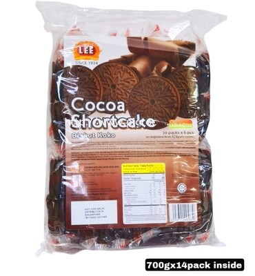 Lee Cocoa Shortcake 700g