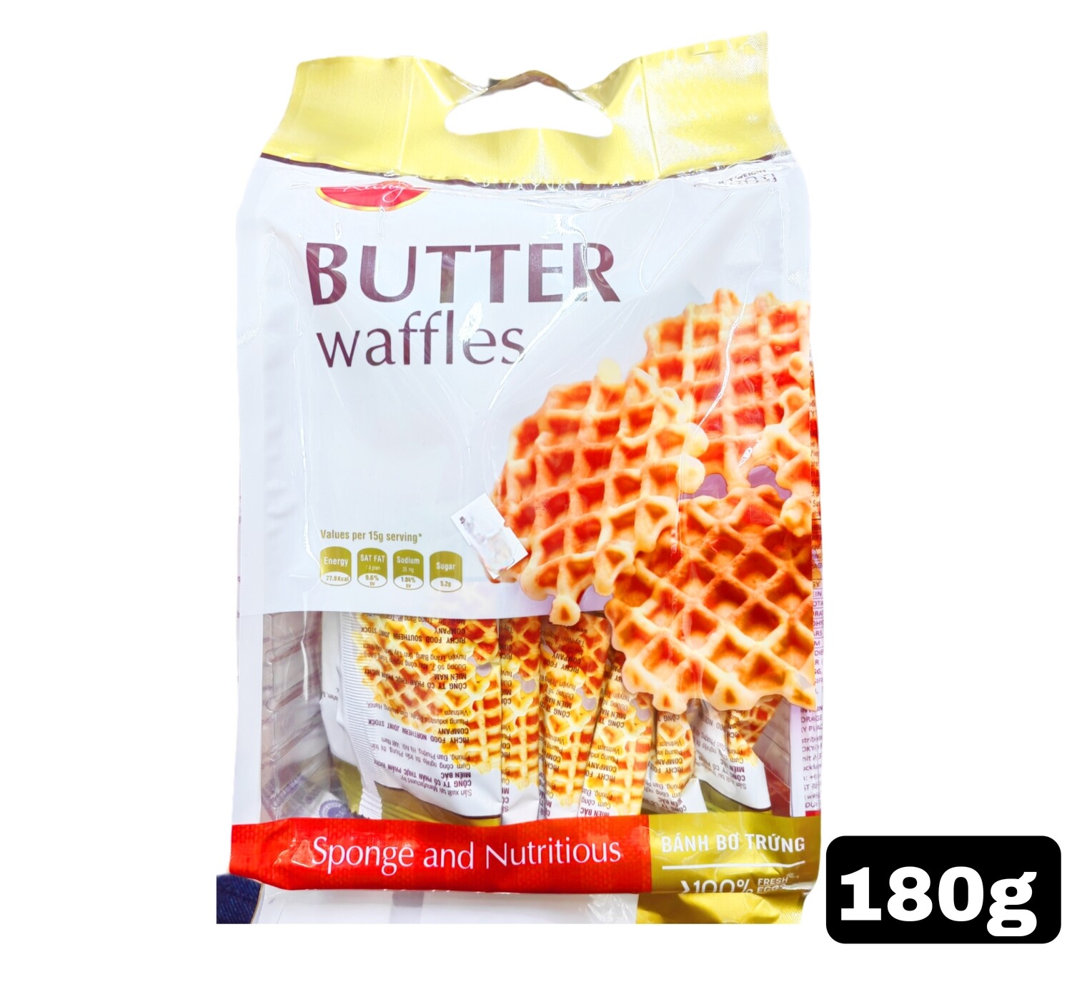 Richy Butter Waffles 180g