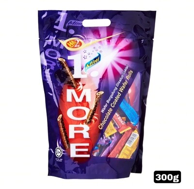 Win2 Mini Chocolate Coated Wafer Rolls 300g