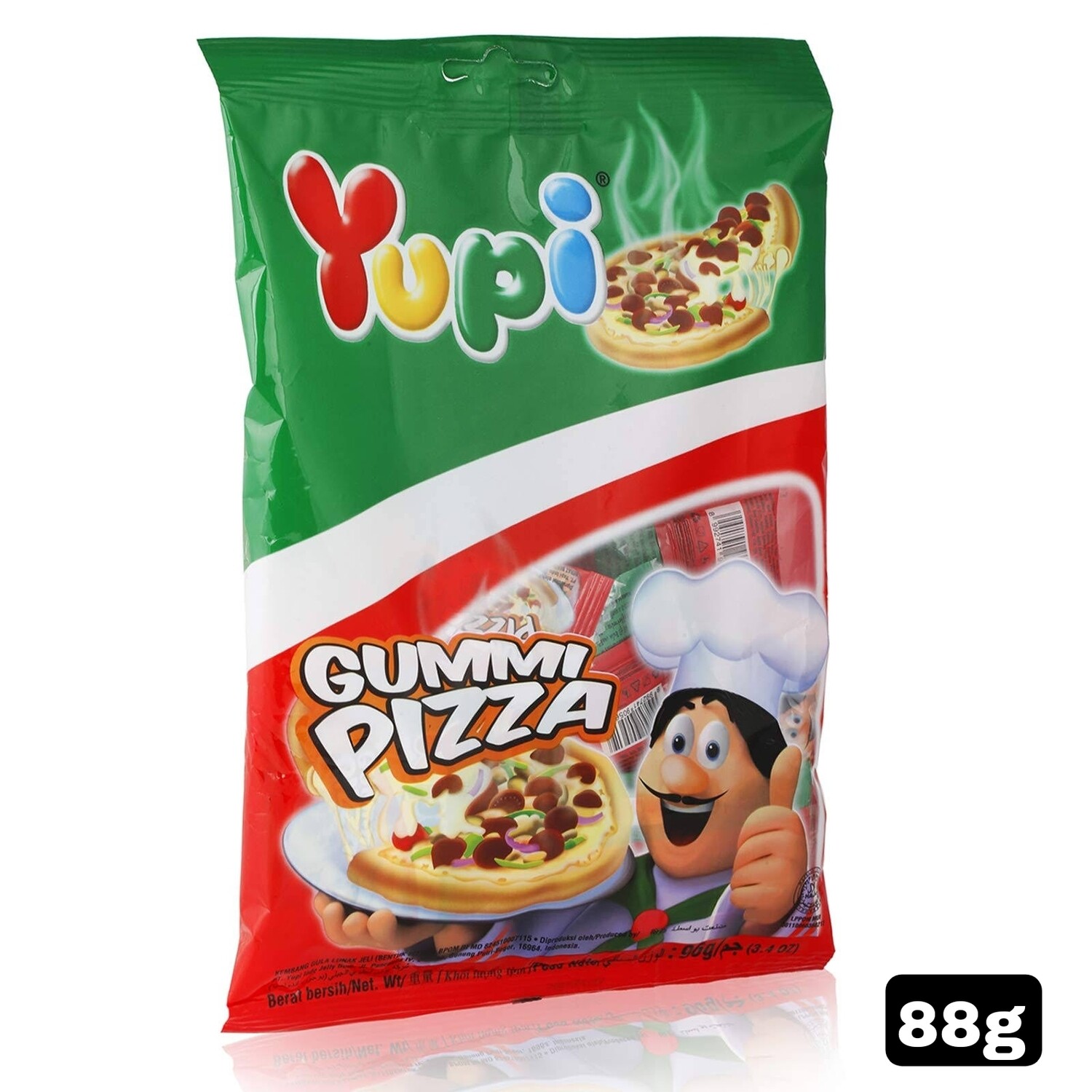 Yupi Gummi Pizza Candy 88g
