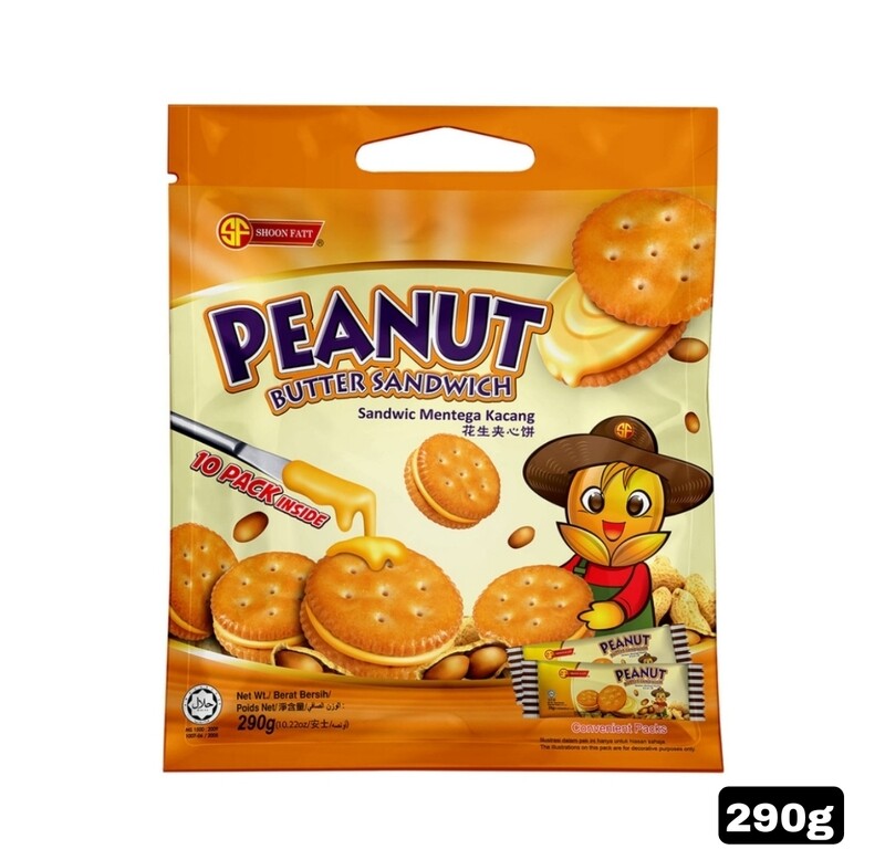 Shoon Fatt Biscuit, Peanut Butter Sandwich 290g