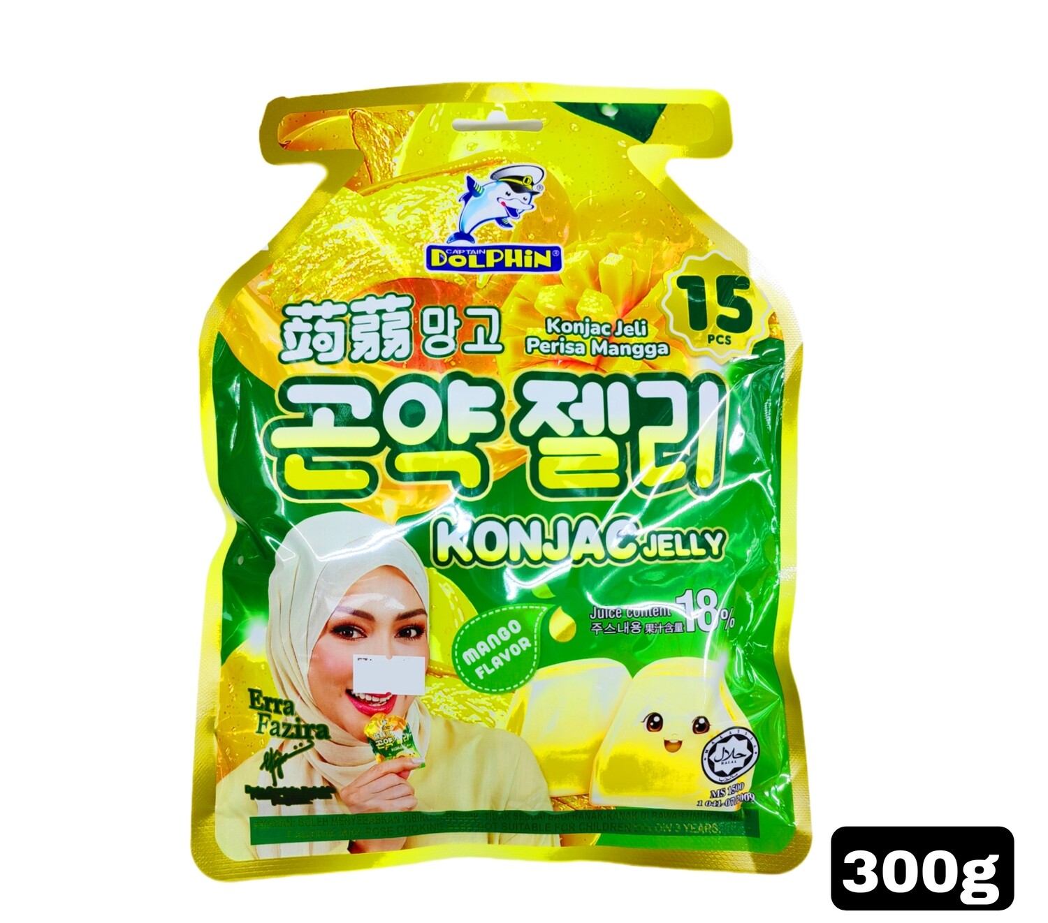 konjac jelly Mango flavour 300g