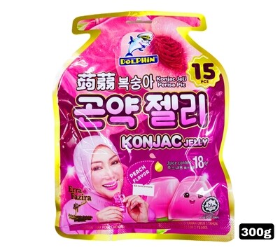konjac jelly Peach Flavour 300g