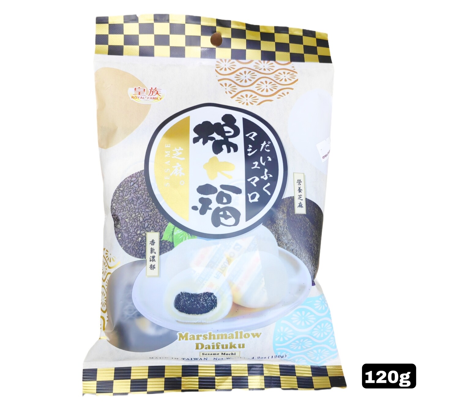 Royal Family Marshmallow- Sesame Mochi 120g