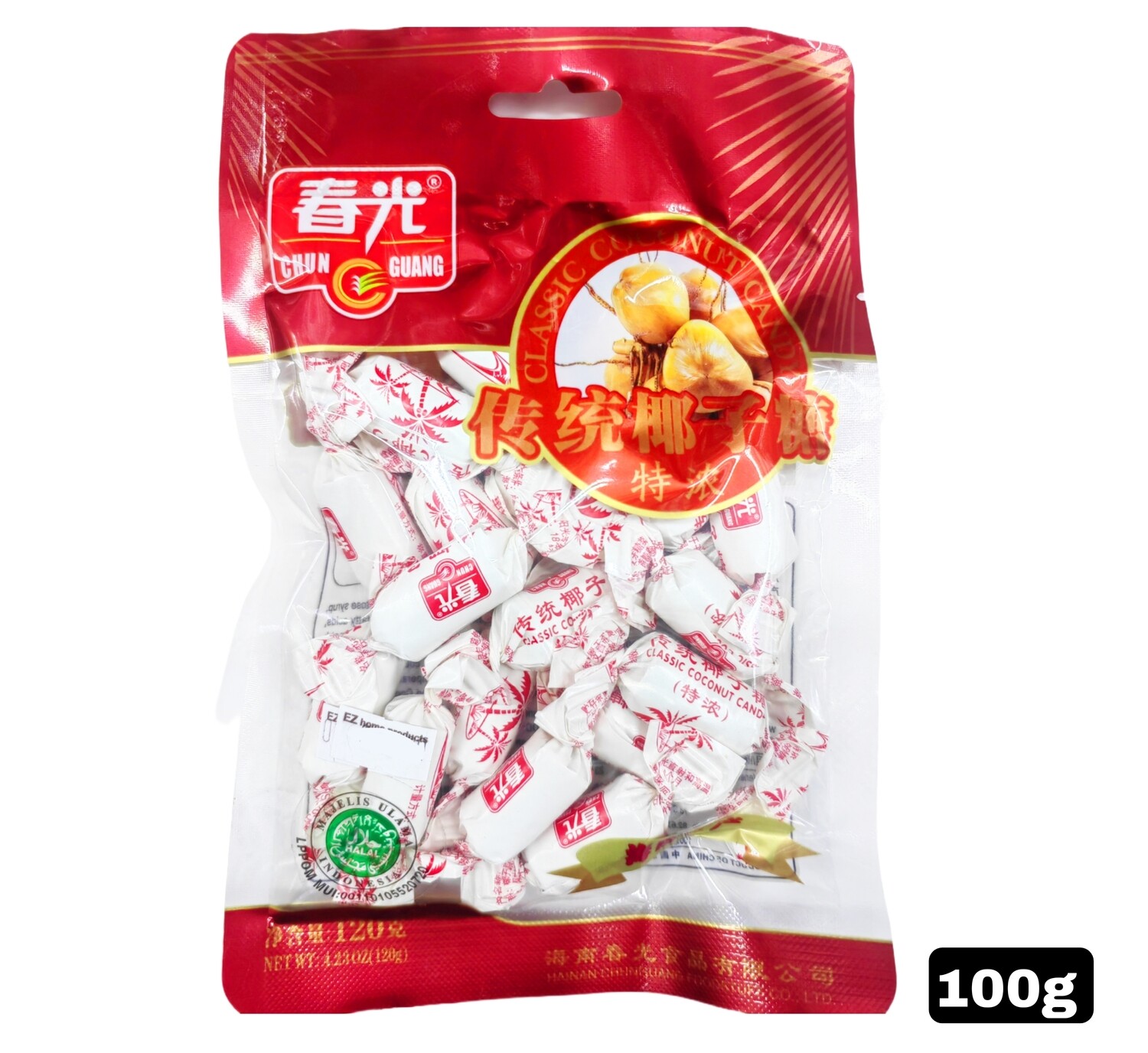 Chun Guang Classic Coconut Candy Flavor 100g