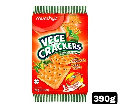 Munchy&#39;s Vege Crackers 390g