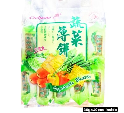 Leo Vegetable Brittle and Cheese and Potato Biscuit 36g