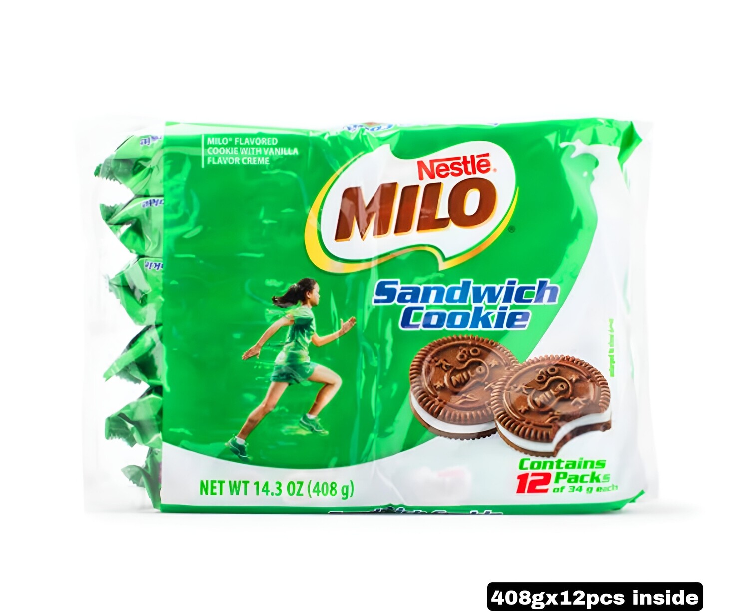Milo Sandwich Cookie 408g