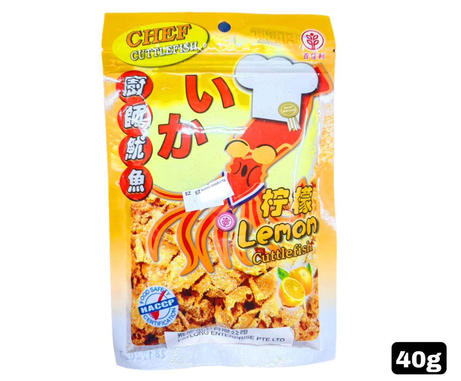 Lemon Cuttle Fish 40g