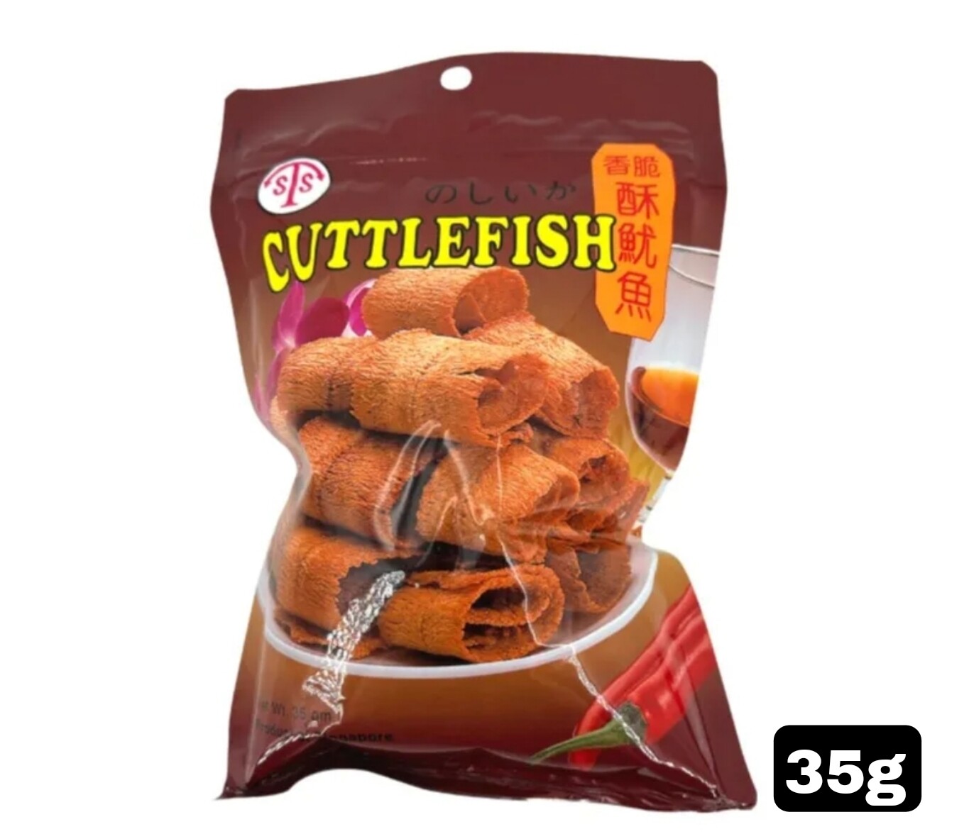 Sts Crispy Cuttlefish Roll 35g