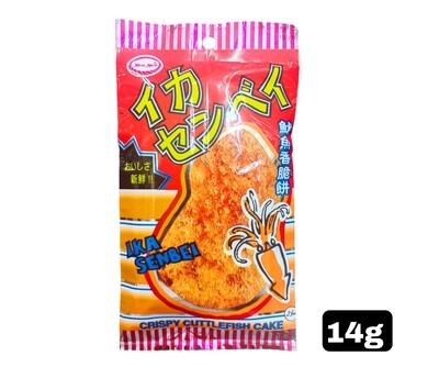 Ken Ken Crispy Cuttlefish Cake Ika Senbei 14g