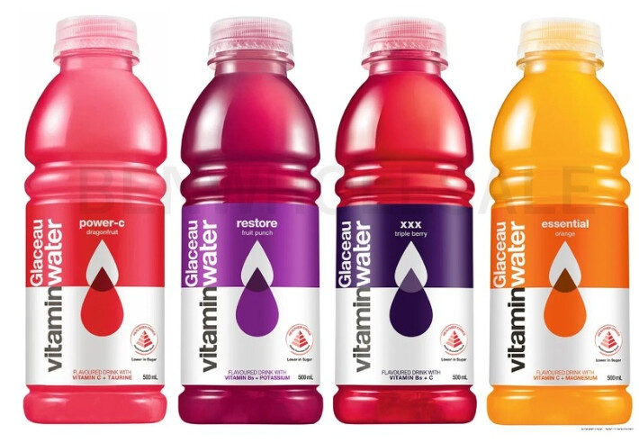 Glaceau Vitamin Water 500mL 3 Bottles Choose Your Own Flavor