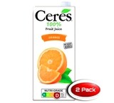 Ceres Orange 100% Juice 1L 2 Pack