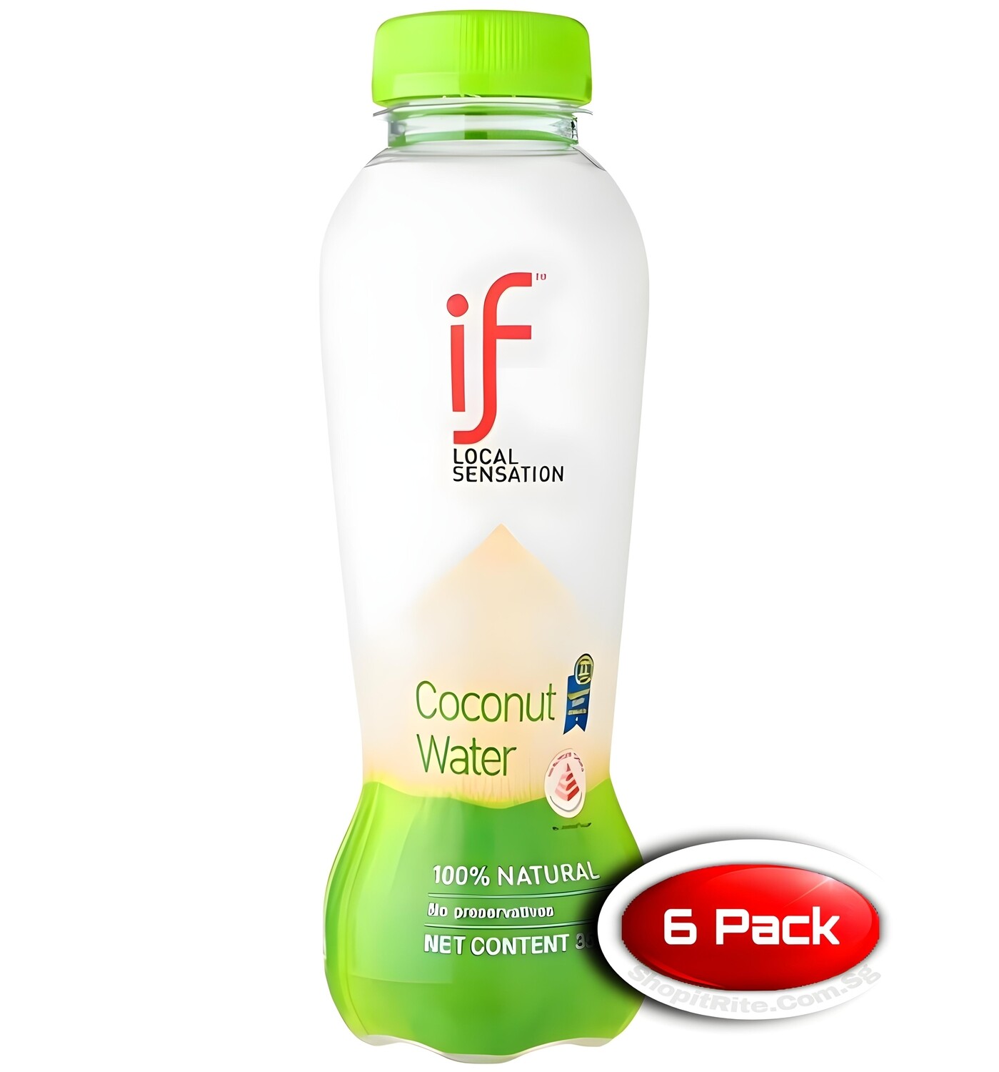 IF Coconut Water 350mL 6 Pack