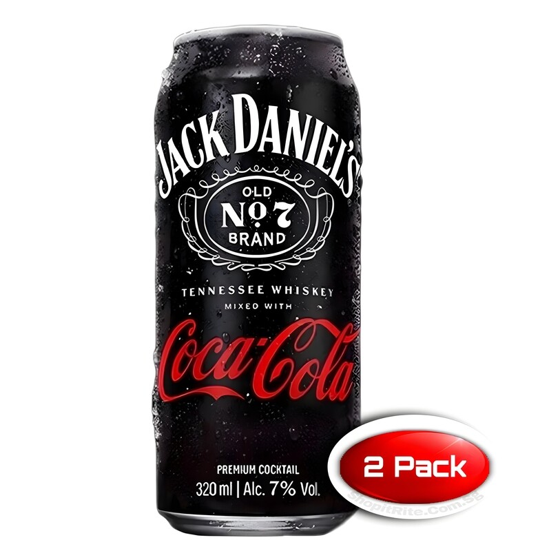 JACK DANIEL COCA COLA 320mL 2 Pack