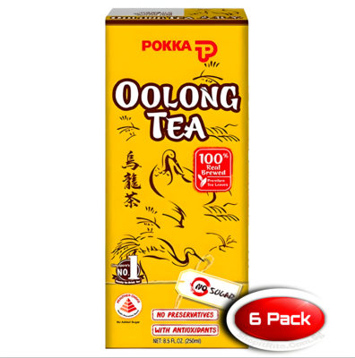 Pokka Oolong Tea 250mL 6 Pack