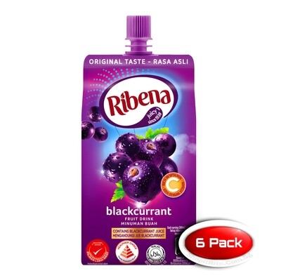 Ribena Blackcurrant 330mL 6 Pack