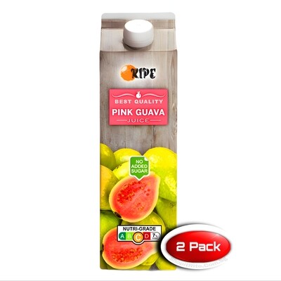 Ripe Guava Juice 1L 2 Pack