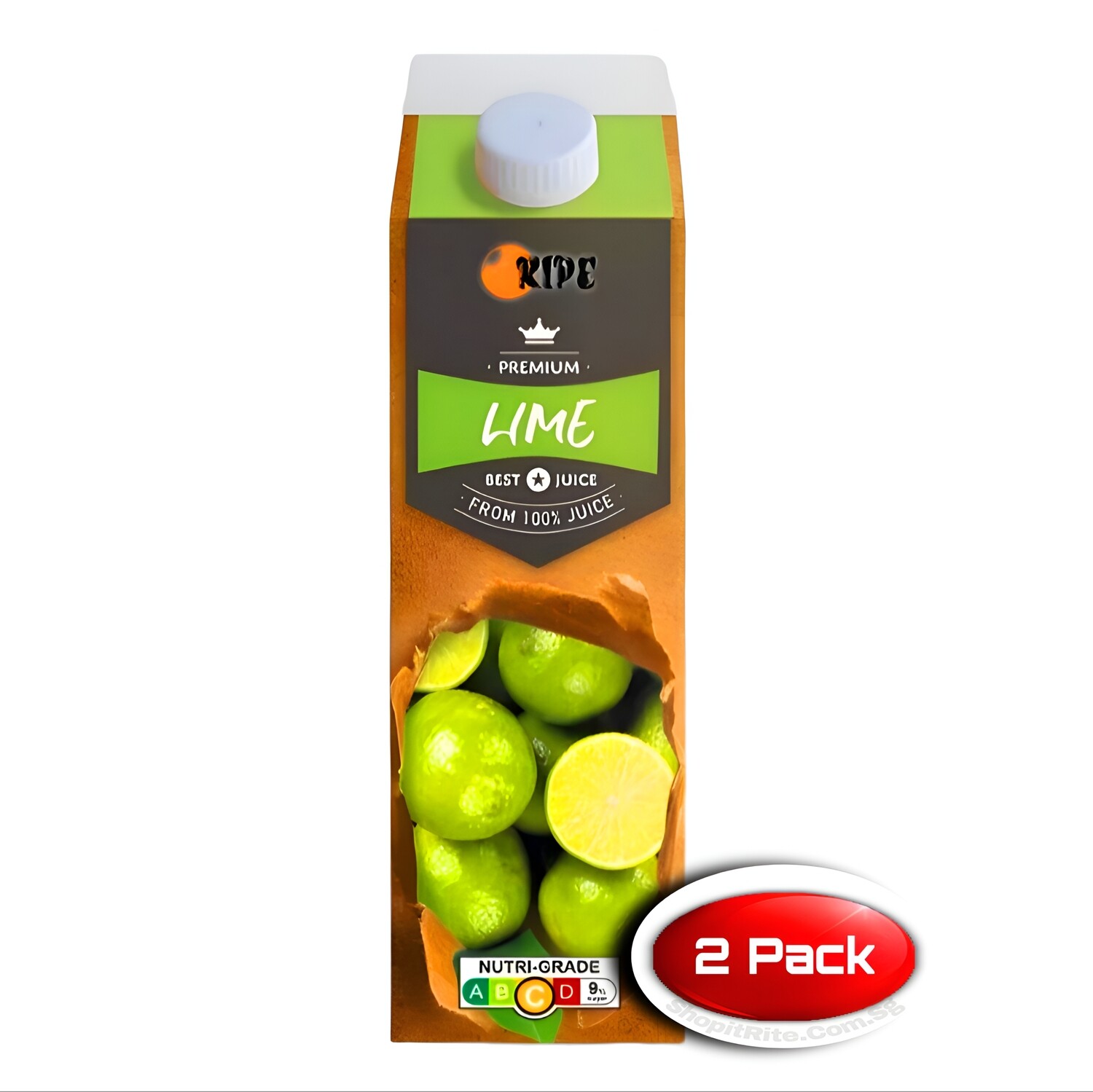 Ripe Lime Juice 1L 2 Pack
