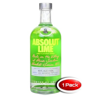 Absolut Lime Vodka Lime 70cl 40% Alc Single Bottle