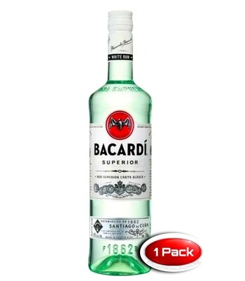 BACARDI CARTA BLANCA 750ml Single Bottle