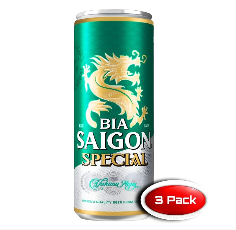 Bia Saigon Special Beer 330mL 3 Cans