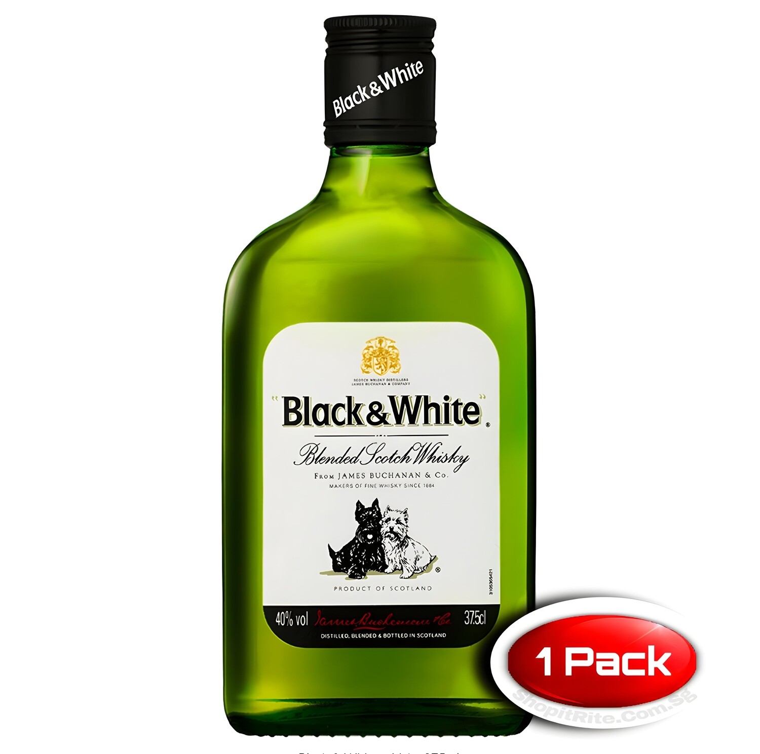 Black &amp; White whisky 375ml