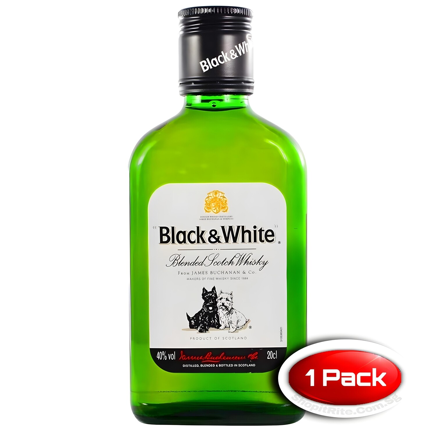 Black &amp; White Whisky 200mL 40% 20cl