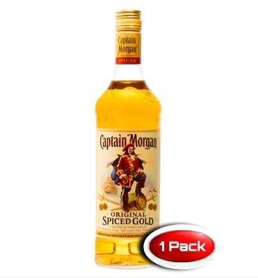 Captain Morgan Spiced Gold Rum 70cL Single Bottle
