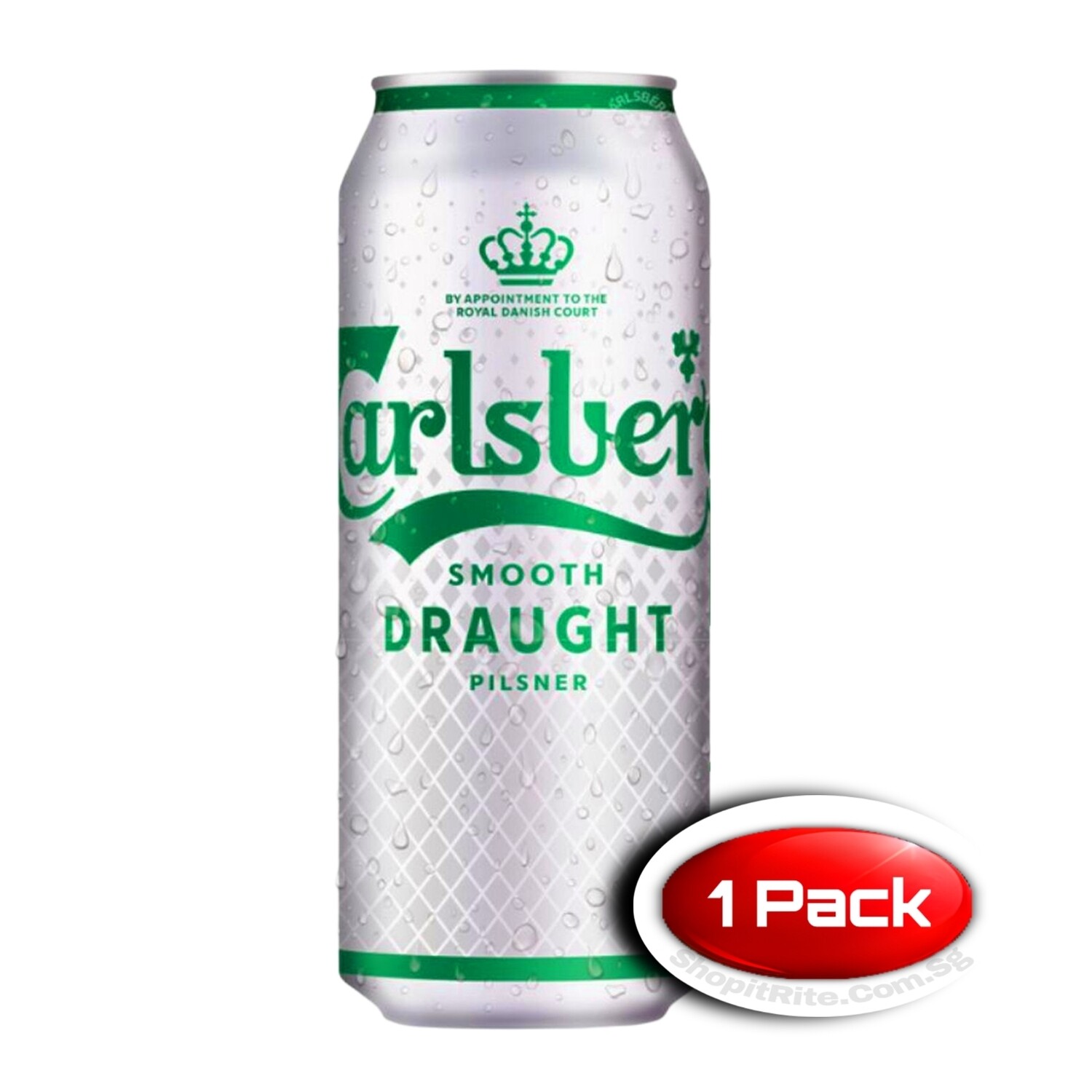 Carlsberg Draught Smooth 490mL Single Can
