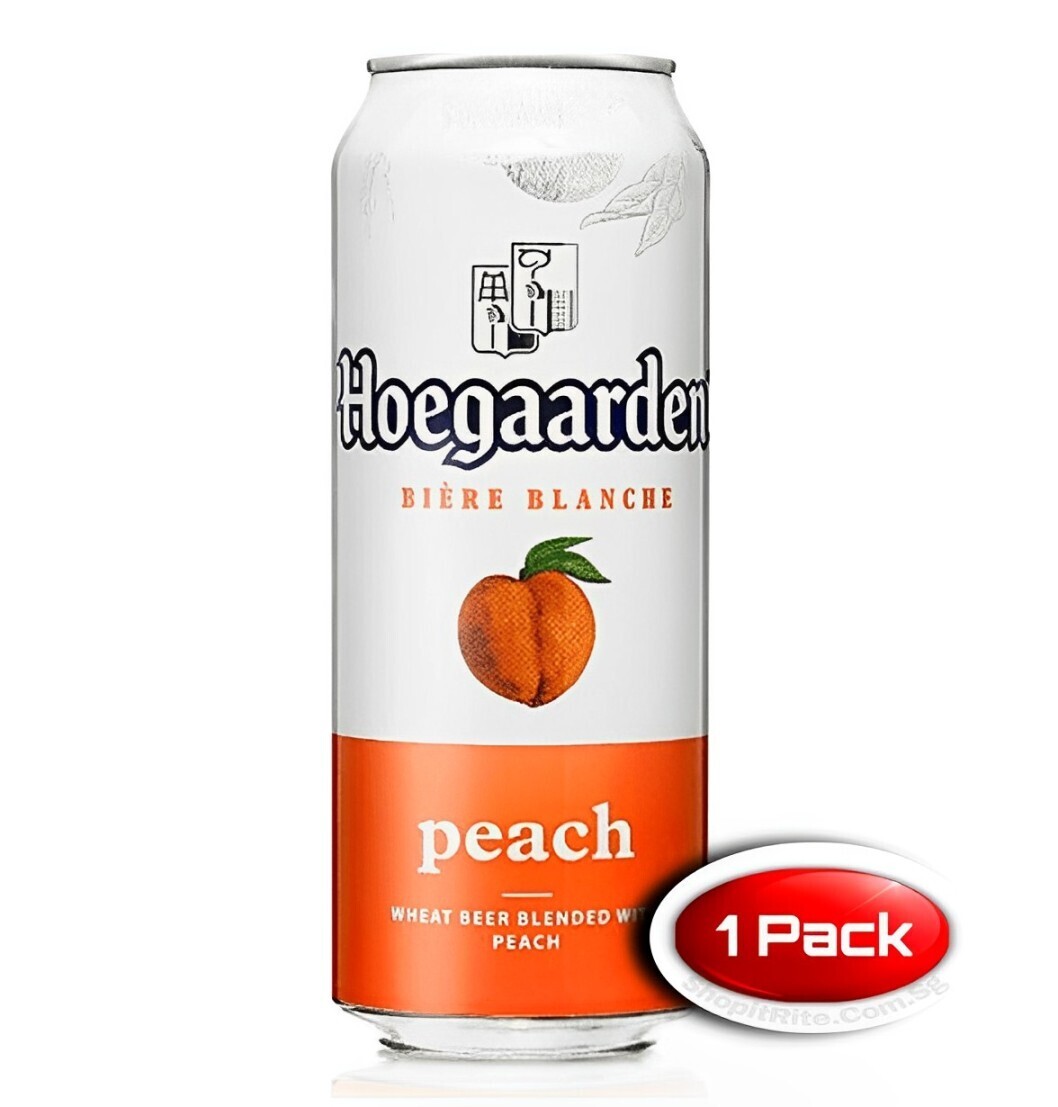 Hoegaarden Peach 500mL Single Pack