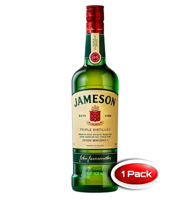Jameson Irish Blended Whiskey 700ml  Single Pack