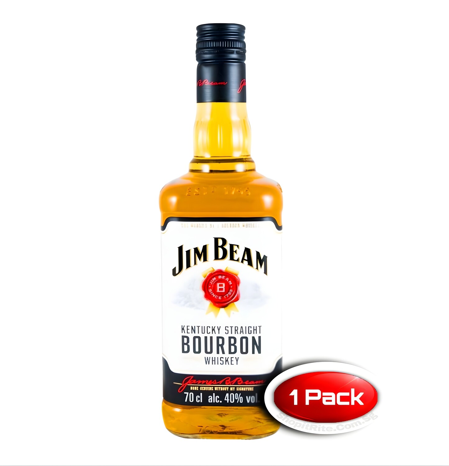 Jim Beam Kentucky Bourbon Whiskey 70cl