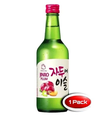 Jinro Plum Soju 360ml Single Pack