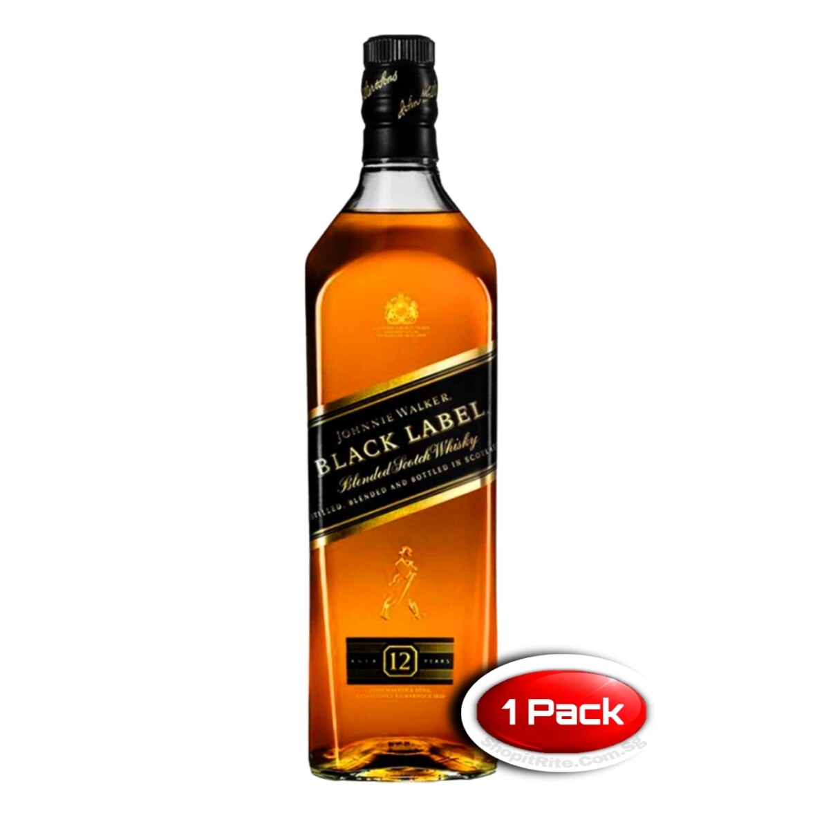 Johnnie Walker Black Label Blended 375ml Single Pack