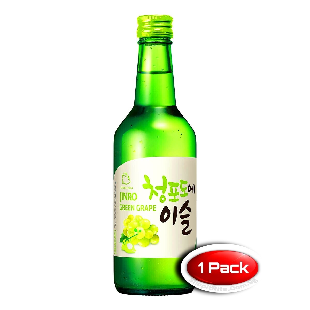 Jinro Green Grape 360ml Single Pack