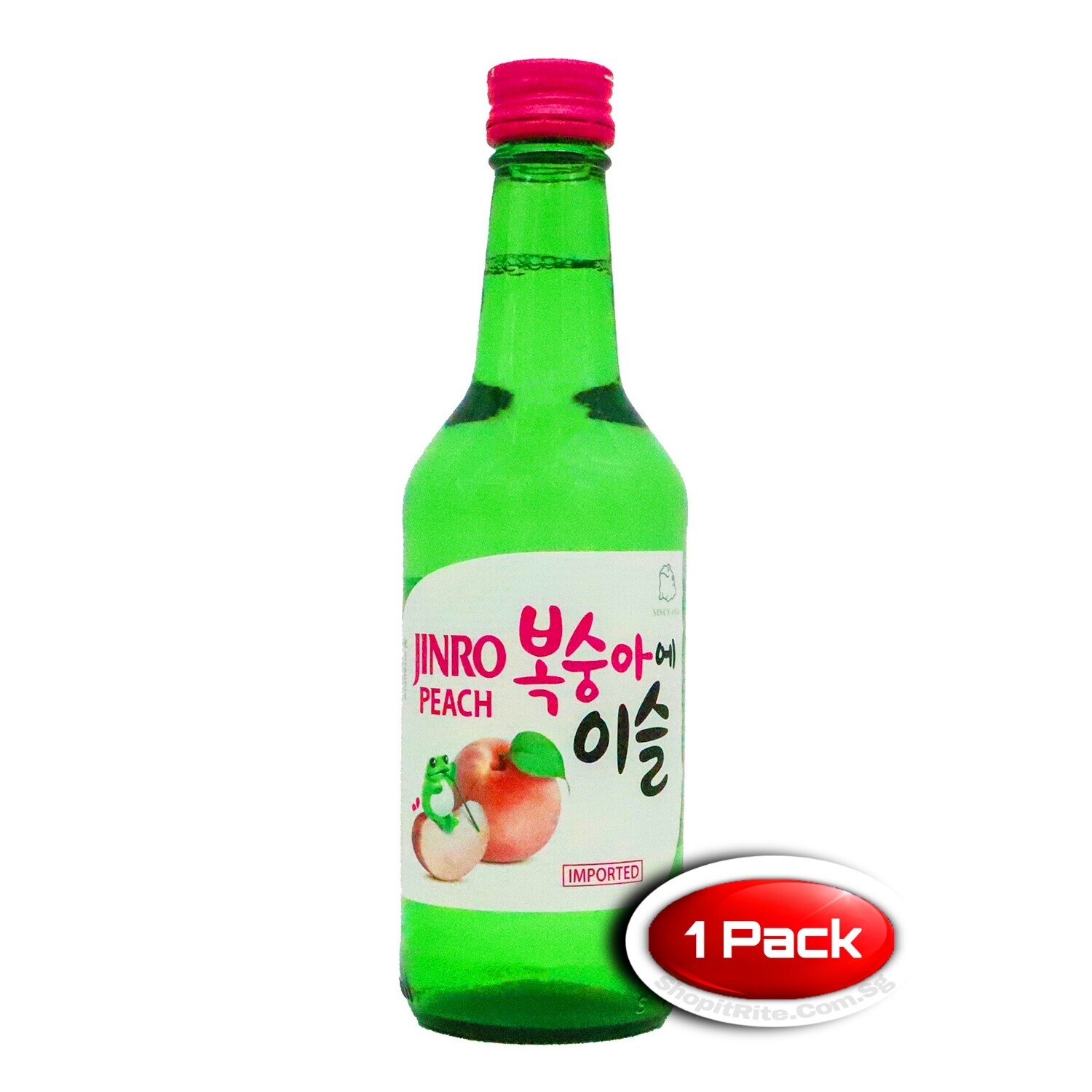 Jinro Peach Soju 360ml Single Pack