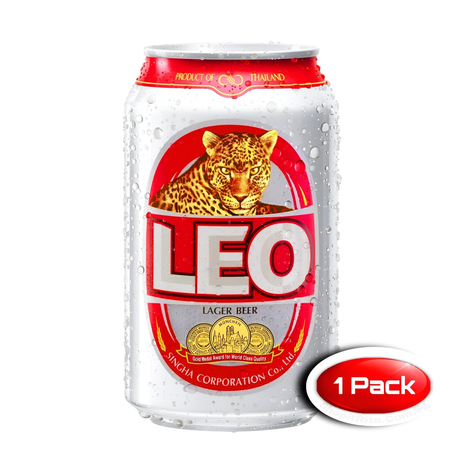 Leo Beer Can 320mL Single Pack