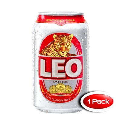 Leo Beer Can 320mL Single Pack