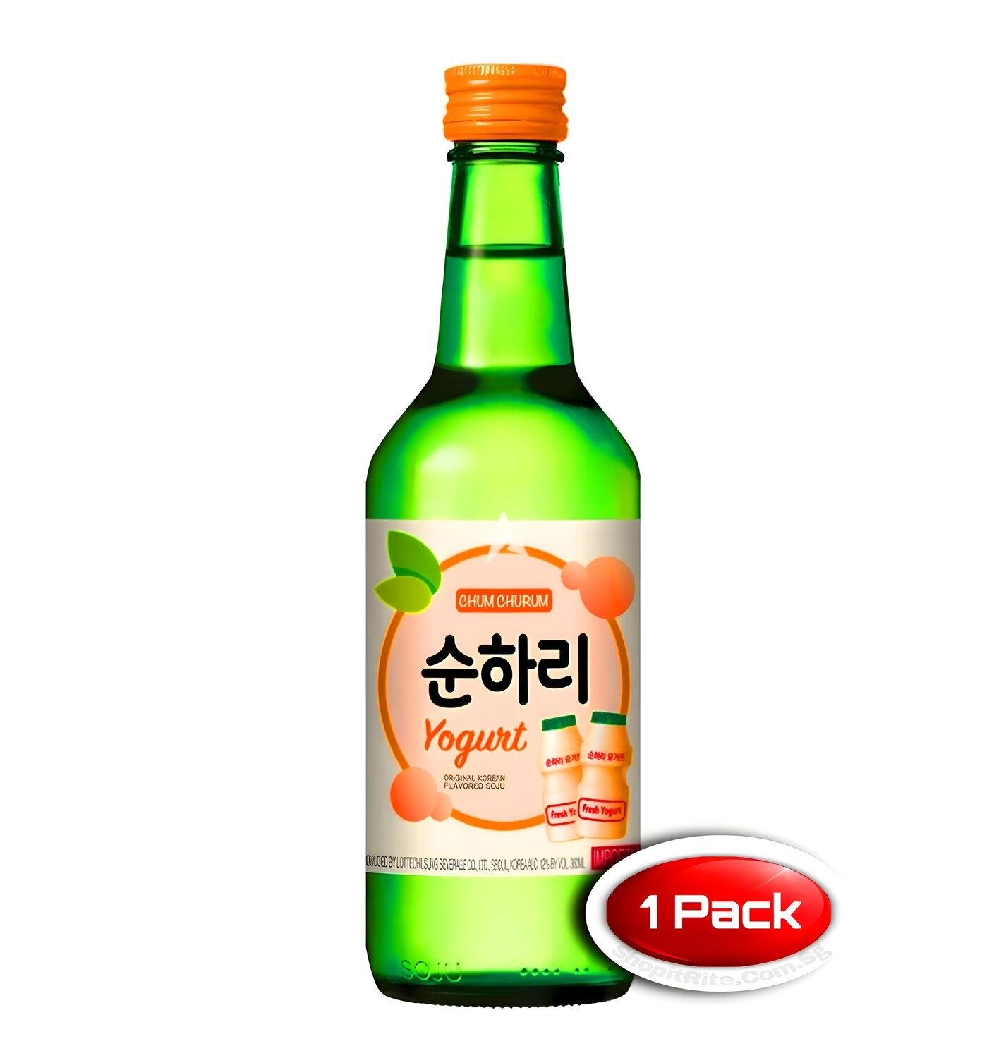 Lotte Chum Churum Soju Yogurt 360mL Single Pack
