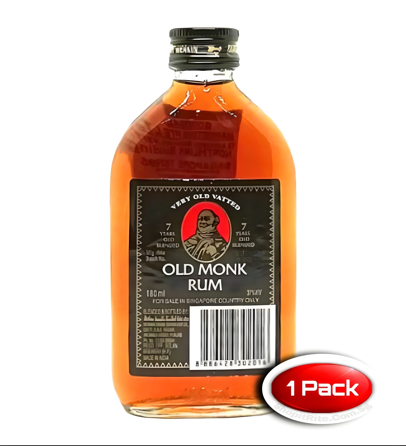OLD MONK RUM 180ml 37% vol