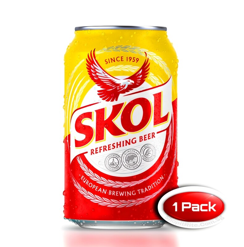 Skol Lager Beer 320mL Single Can