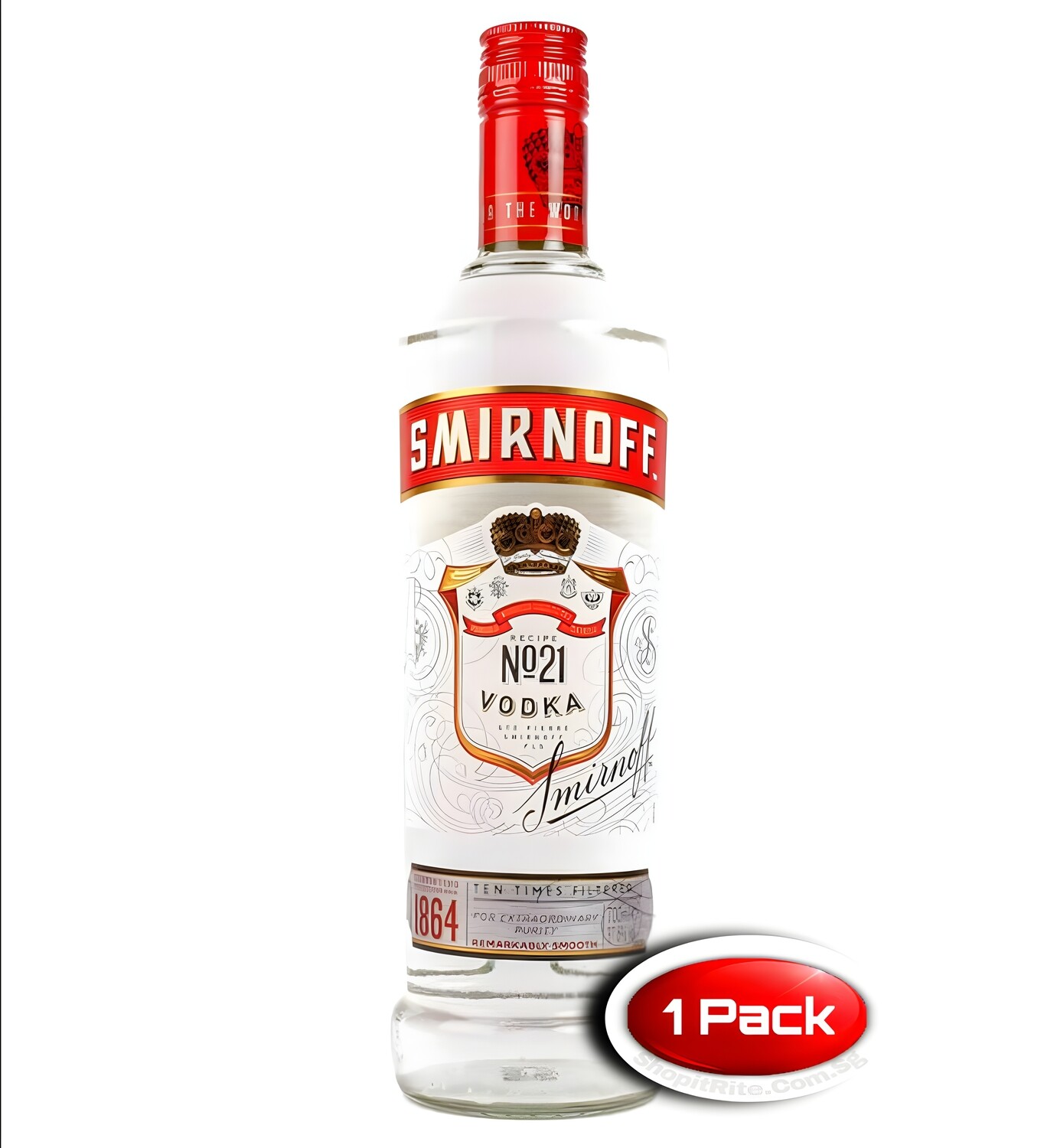 Smirnoff Red Vodka 700mL