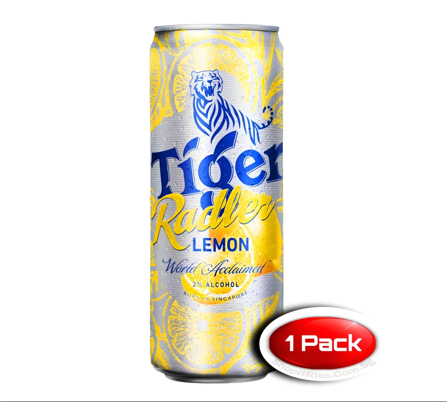 Tiger Radler Lemon 330mL Single Can