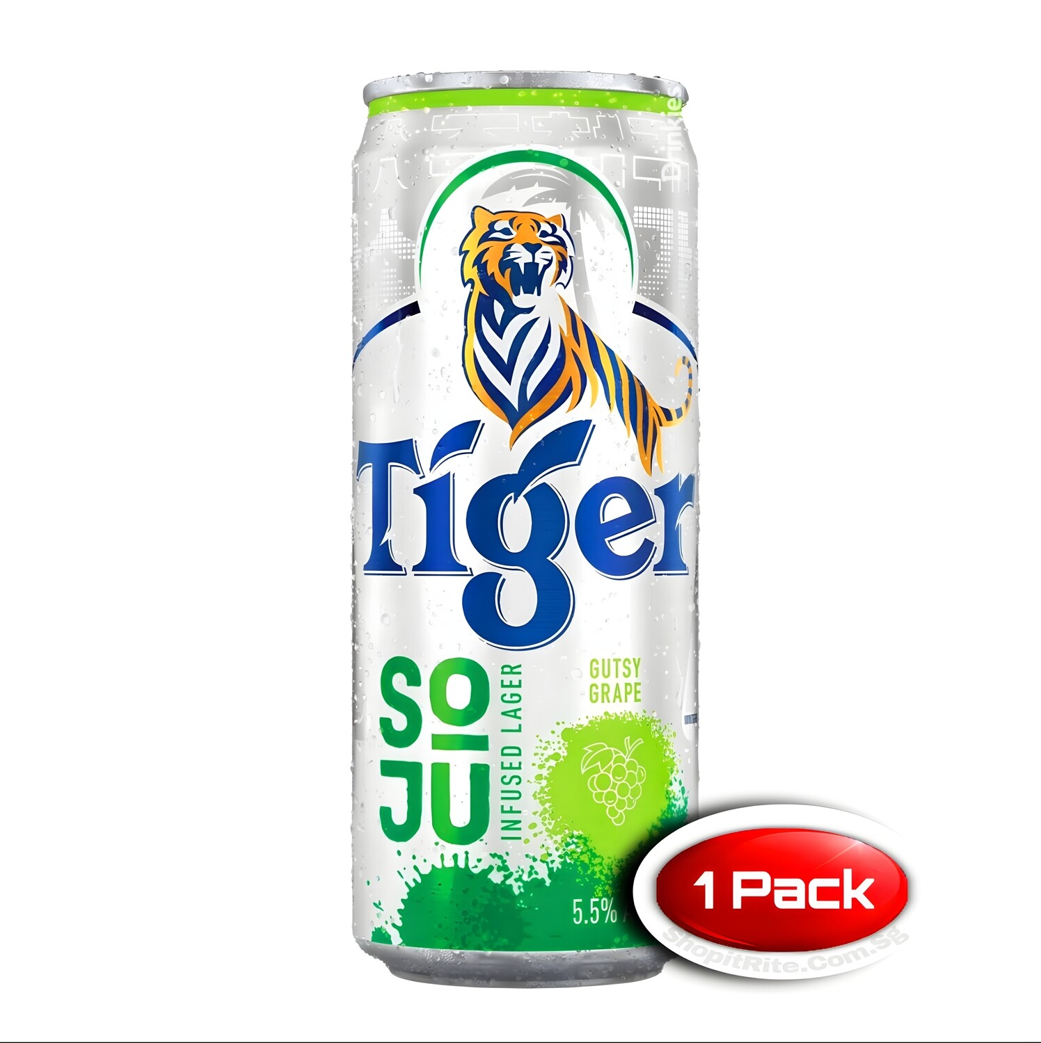 Tiger Soju Grape 320mL Single Can