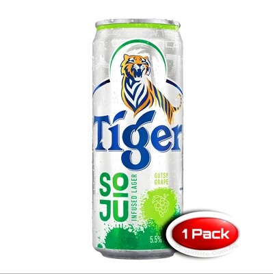 Tiger Soju Grape 320mL Single Can