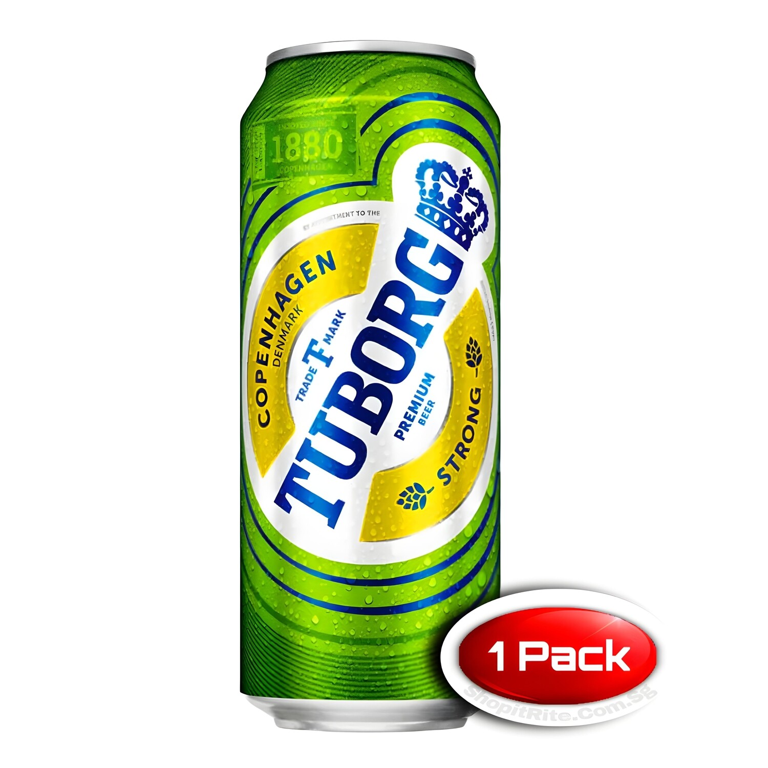 Tuborg Strong Beer 490mL Single Can